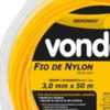 Fio de Nylon 3mm x 50 m com Perfil Redondo - Imagem 3