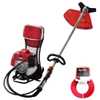 Roçadeira Costal a Gasolina 2 Tempos 42,7CC 1,7HP TBC43BX-GII +Fio de Nylon Vermelho Quadrado 3mm x 10m - Imagem 1