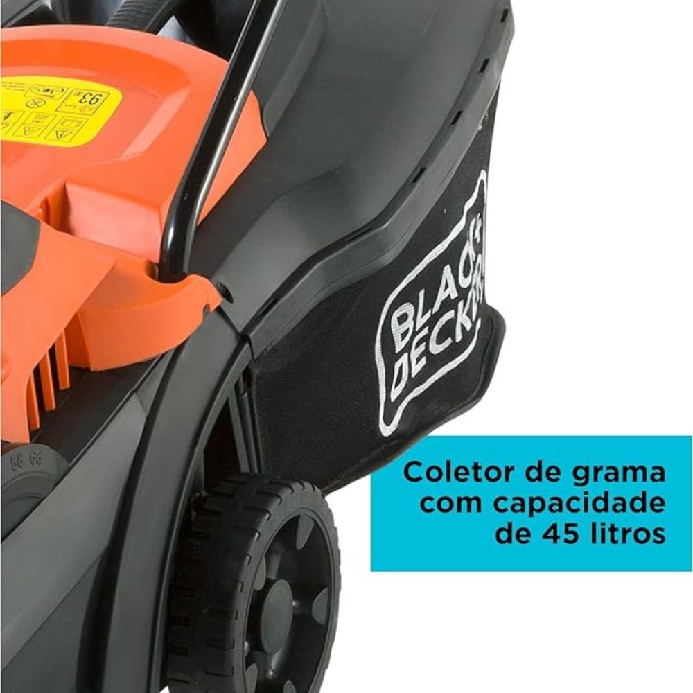 Cortador de Grama Elétrico 1600W  com Coletor - Imagem