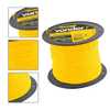 Fio de Nylon Amarelo Redondo 1,6 mm x 500 Metros para Aparador de Grama - Imagem 2