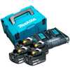 Kit Aparador de Cerca Viva 18V 320W 650mm com 4 Baterias 5Ah,Carregador  e Maleta - Imagem 4