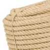 Corda de sisal 16 mm x 220 m 3 pernas  - Imagem 3