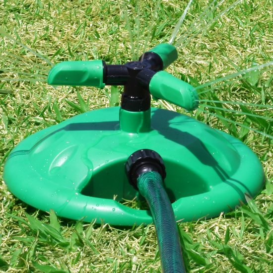 Irrigador Giratório com Base e 3 Jatos - Imagem zoom