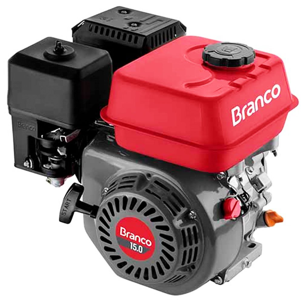 Motor à Gasolina B4T-15.0H 420CC 15CV Partida Elétrica-BRANCO-90315820