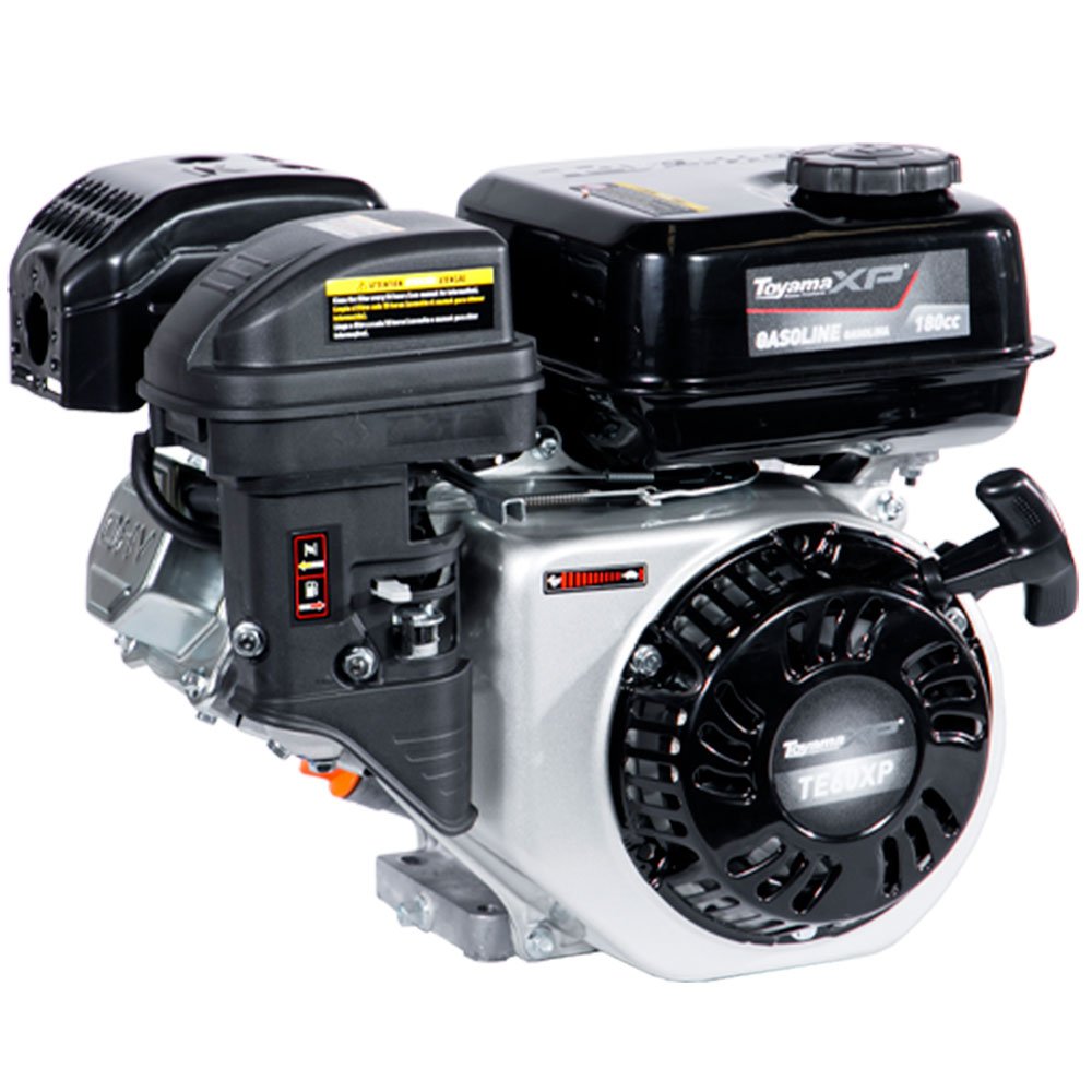 Motor a Gasolina TE60-XP 4T Refrigerado a Ar 6HP 180CC Partida Manual com Alerta de Óleo - Imagem zoom