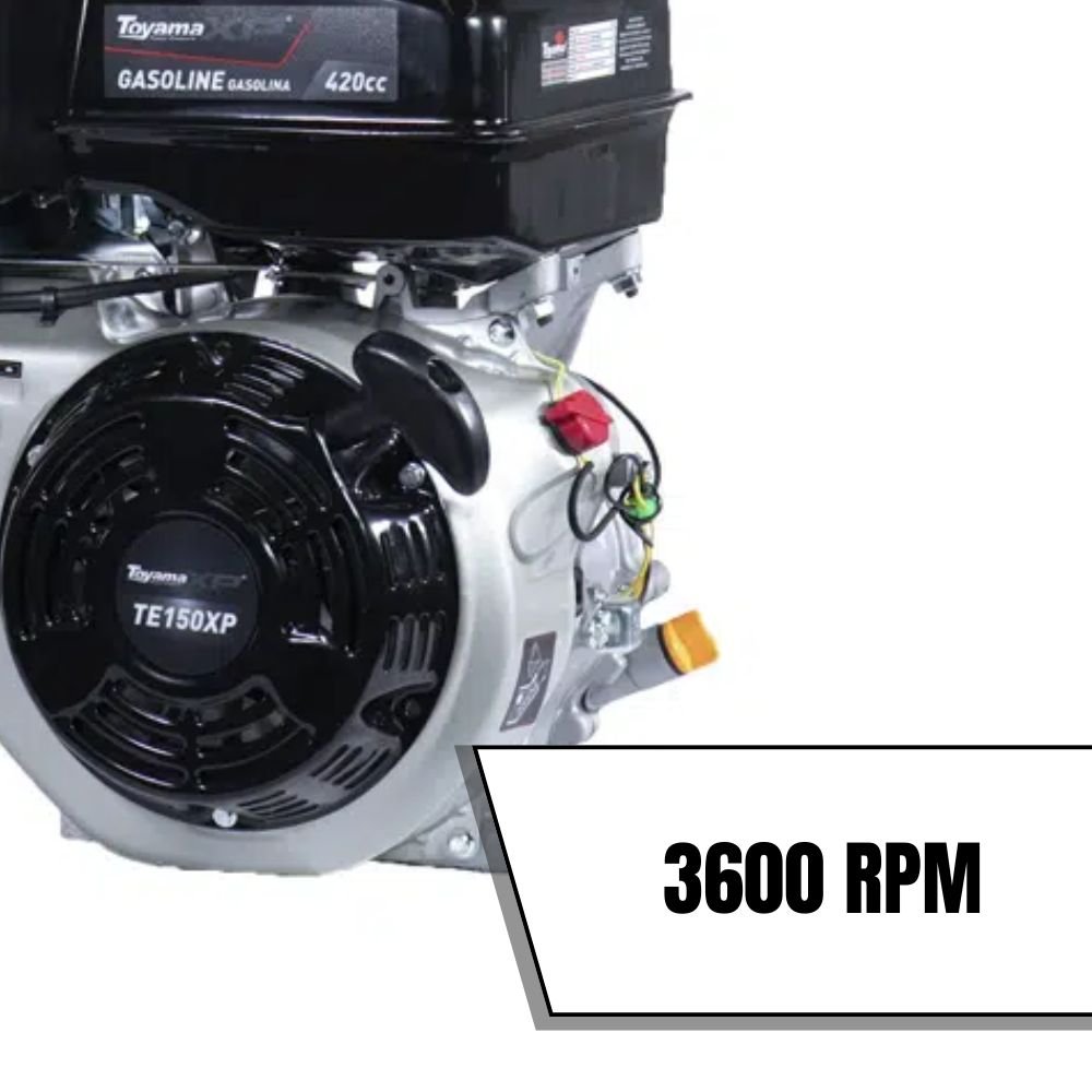 Motor a Gasolina TE150-XP 15HP 420CC com Partida Manual - Imagem