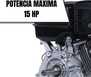 Motor a Gasolina TE150-XP 15HP 420CC com Partida Manual - Imagem