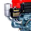 Motor a Diesel TDWE8R-XP Refrigerado a Água Radiador 4T 7.7HP 402CC com Partida Manual  - Imagem 2
