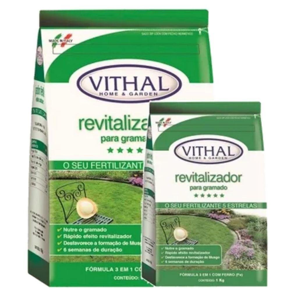 Fertilizante Revitalizador Para Grama Esmeralda Vithal 5kg - Imagem zoom