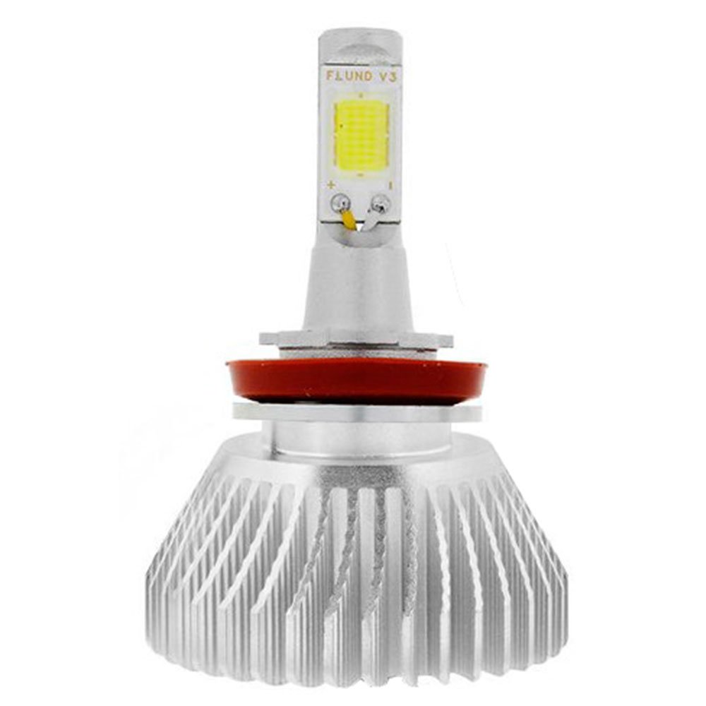 Kit Lâmpada de LED H8 32W 2800 Lúmens 6000K para Farol Automotivo - Imagem zoom