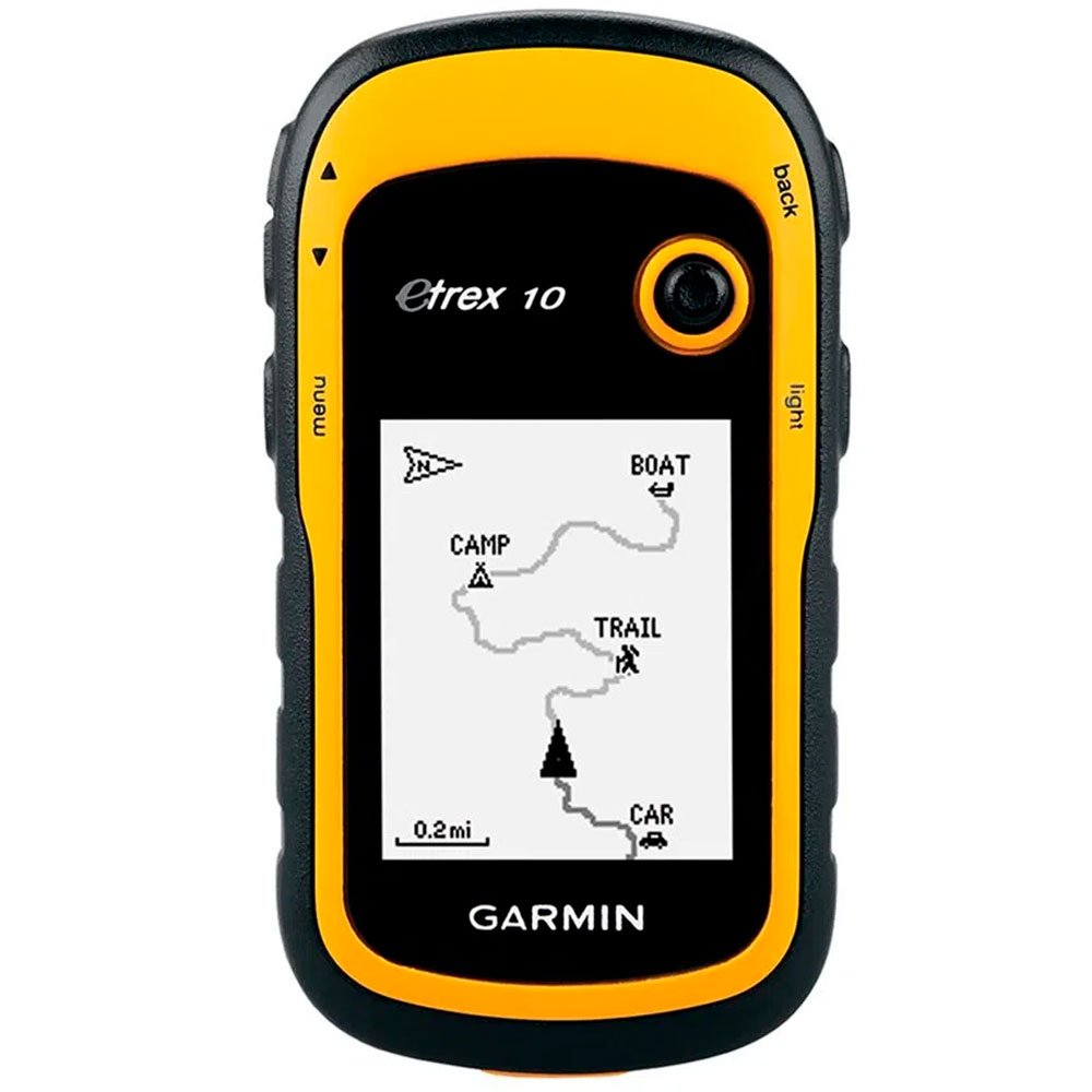 GPS eTrex 10 Amarelo com Visor  Transflectivo e Monocromático  - Imagem zoom
