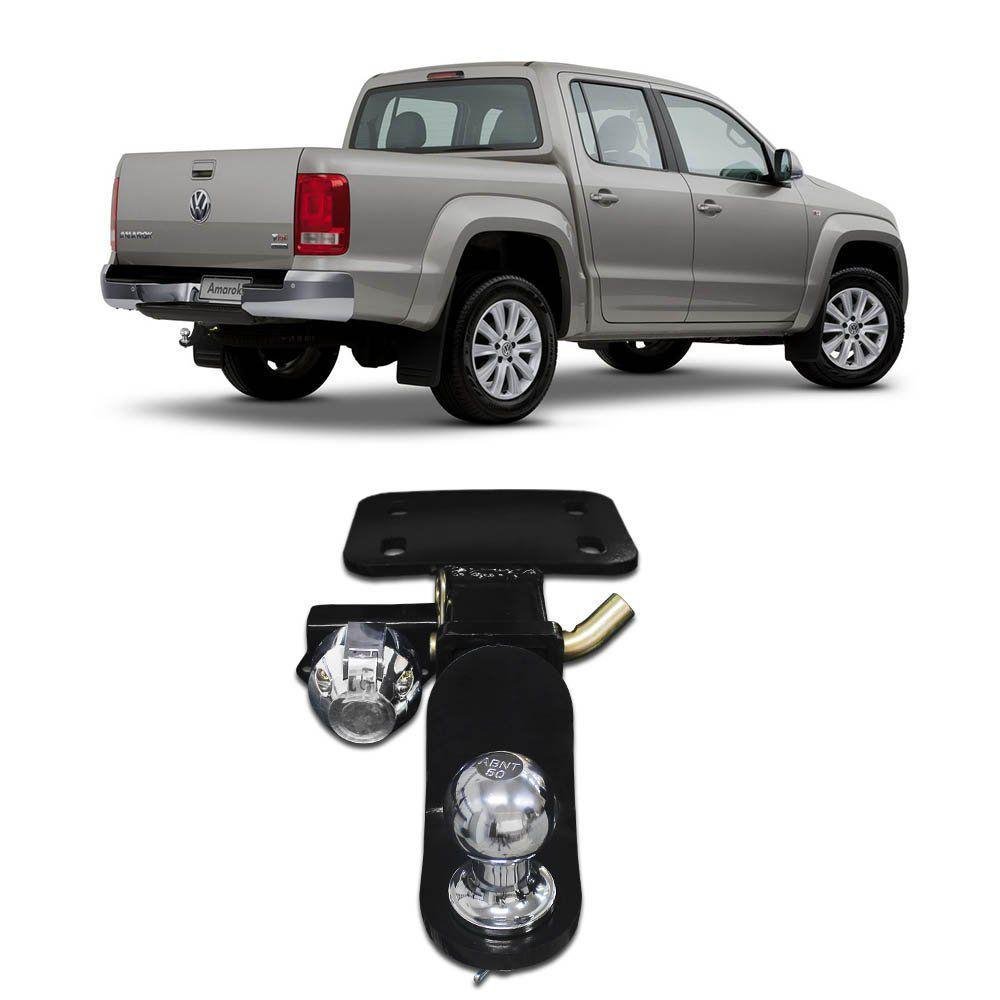 Engate de Reboque Amarok 2010 a 2023 Removivel 1500 kg - Imagem zoom