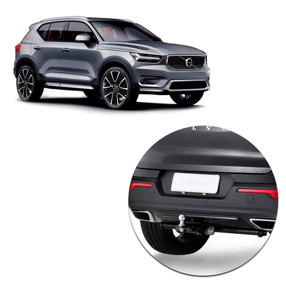 Engate de Reboque Volvo XC40 2019 a 2021 Removível 750kg Keko - Imagem zoom