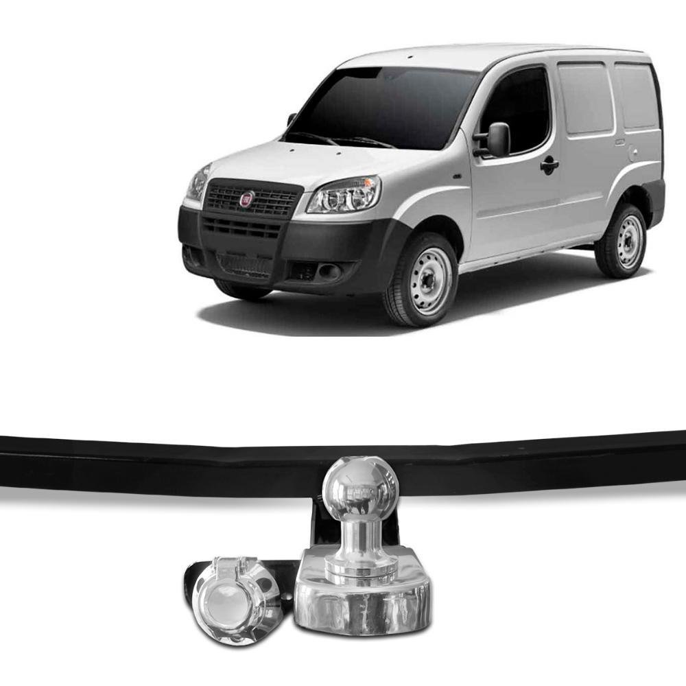 Engate de Reboque Fiat Doblo 2003 a 2021 Completo Fixo 700kg - Imagem zoom