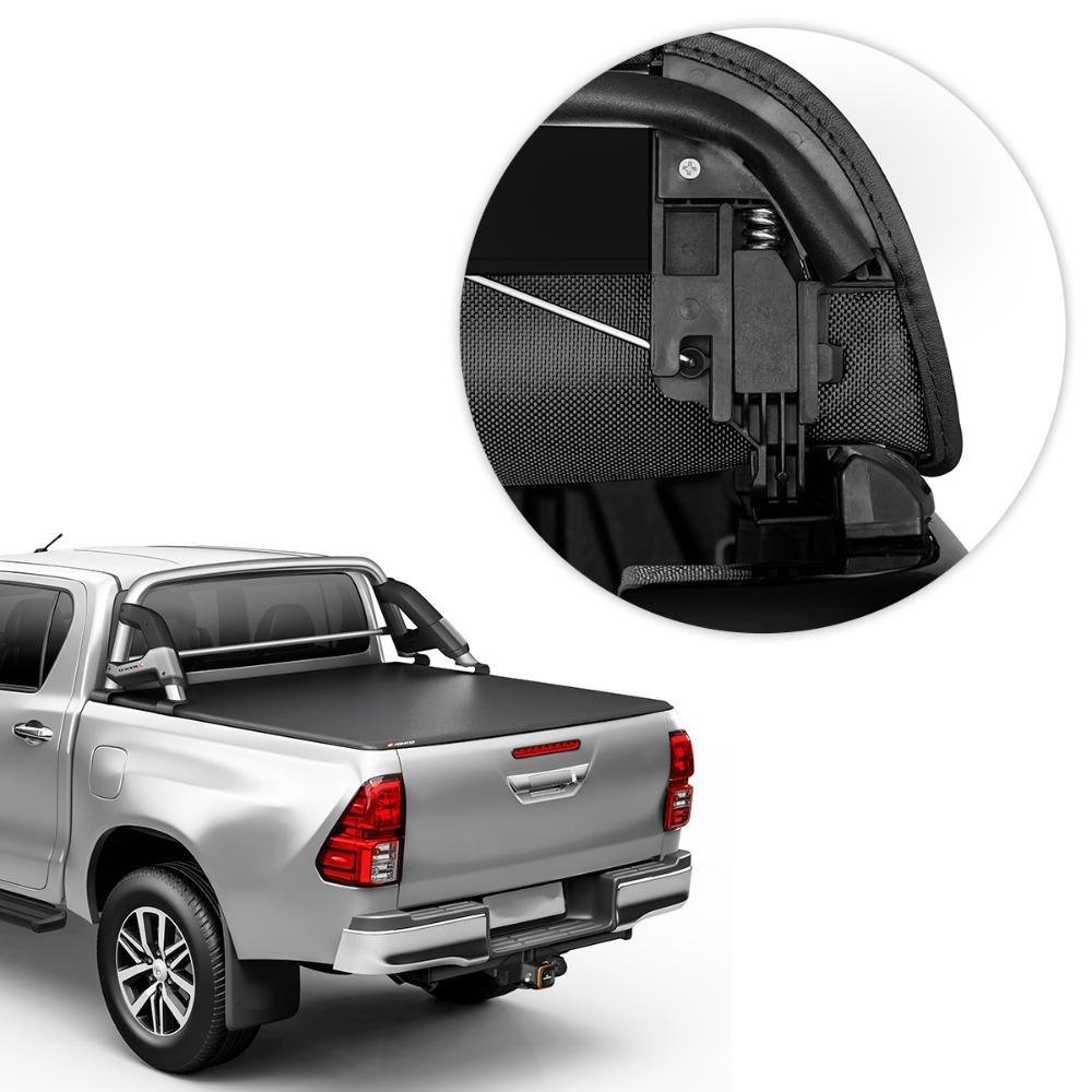 Capota Maritima Hilux 2016 a 2023 Cabine Dupla Keko GRX Pro Black - Imagem zoom