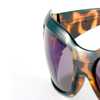 Óculos de Proteção Ibiza Azul Espelhado com Armação Marrom - Imagem 2