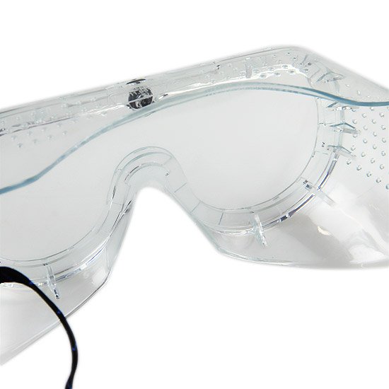 Óculos de Segurança Ampla Visão Perfurado - Imagem zoom