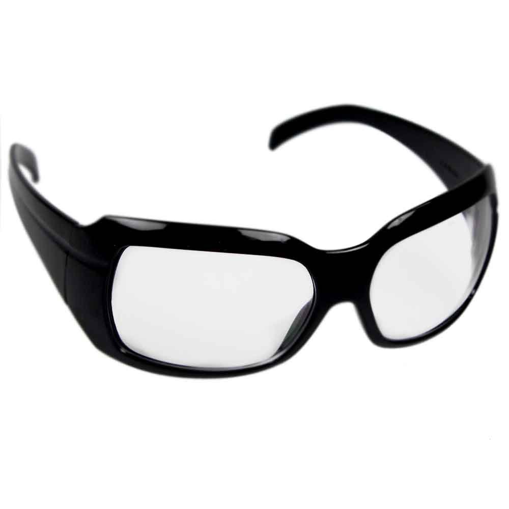 Óculos de Segurança Incolor com Armação Preta - Ibiza - Imagem zoom