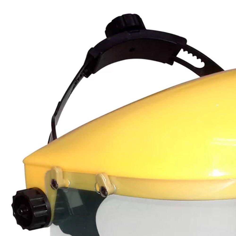Protetor Facial Cristal com Carneira e Catraca 200mm ARTOCH-7195  - Imagem