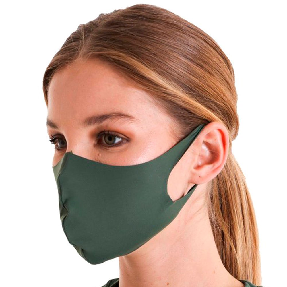 Máscara de Tecido Antiviral Verde Adulto  - Imagem zoom
