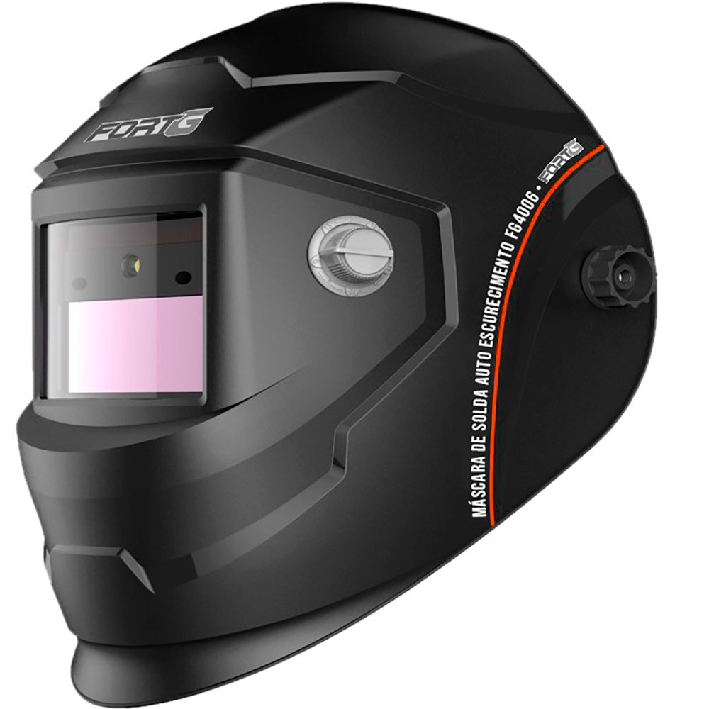 Máscara de Solda Auto Escurecimento com Regulagem DIN04  e Bateria a Lítio-FORTG-FG4006