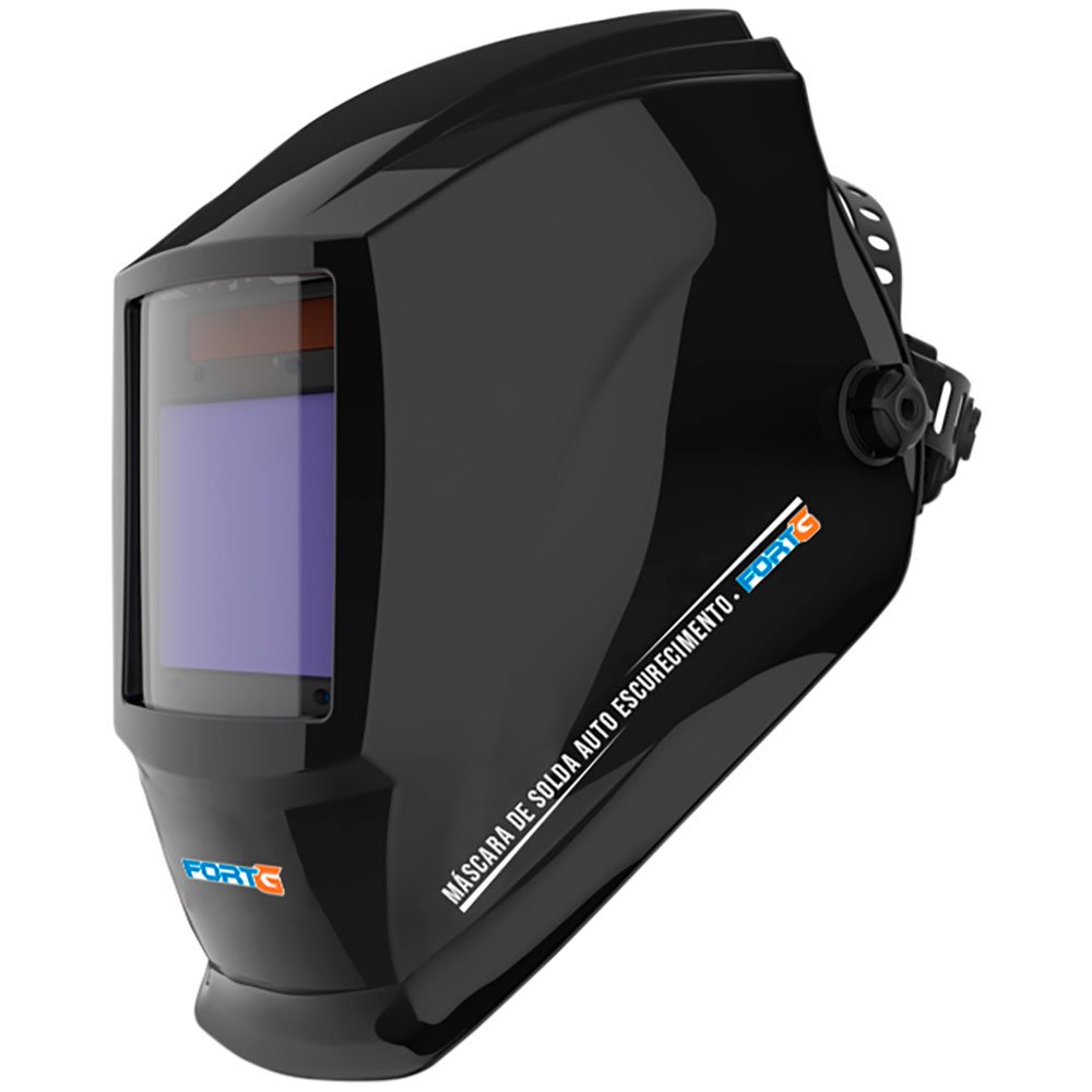 Máscara de Solda Auto Escurecimento com Regulagem DIN5 e Bateria de Lítio-FORTG-FG4007