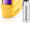 Máscara Profissional para Soldagem Savage A40 Amarela com Squeeze - Imagem 5