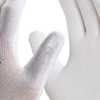 Luva de Segurança Flextáctil Branca em Nylon Tamanho XG - Imagem 3