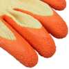 Luva de Segurança Tricotada com Látex Tamanho XG - Orange Flex - Imagem 3