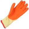Luva de Segurança Tricotada com Látex Tamanho XG - Orange Flex - Imagem 4
