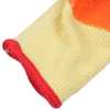 Luva de Segurança Tricotada com Látex Tamanho XG - Orange Flex - Imagem 5