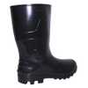 Bota de Segurança Safety Boots em PVC 6028P Preto Cano Médio N°36 - Imagem 2