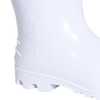Bota de Segurança Safety Boots em PVC 6028B Branca Cano Médio N°35 - Imagem 3