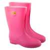 Bota de PVC, rosa, com forro, 34/35,  - Imagem 1