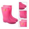 Bota de PVC, rosa, com forro, 34/35,  - Imagem 2