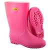 Bota de PVC, rosa, com forro, 34/35,  - Imagem 4