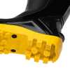 Bota de PVC Preto com Solado Amarelo Cano Médio com Forro n38 Vulcaflex - Imagem 3