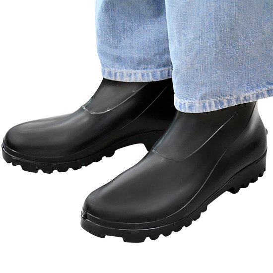 Bota Impermeável de PVC Acqua Flex com Cano Extra Curto Preto N° 43 - Imagem