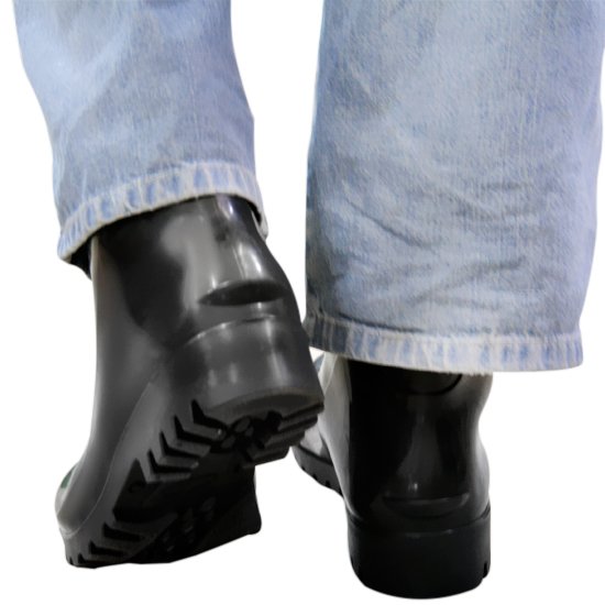 Bota Impermeável de PVC Acqua Flex com Cano Extra Curto Preto N° 43 - Imagem