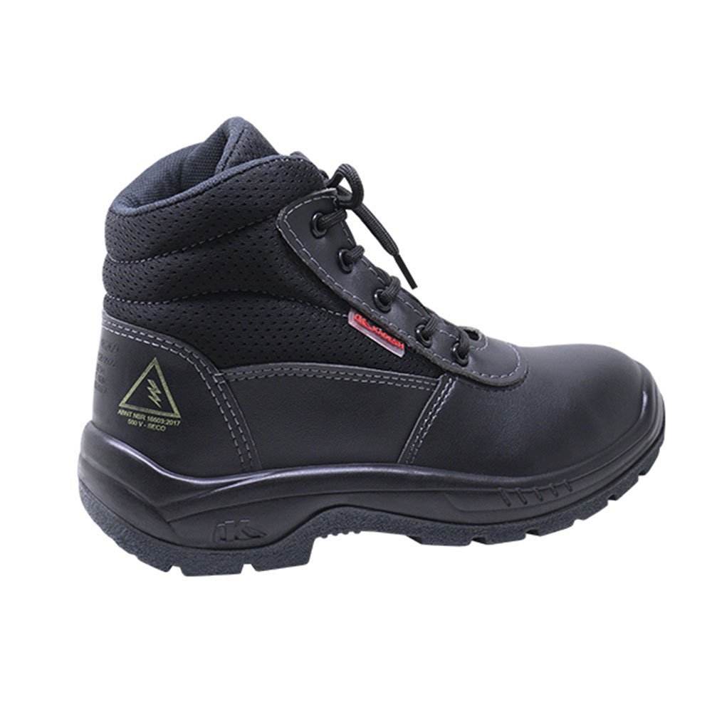 Bota de Segurança Adventure 4535 Preta com Cadarço N°47  - Imagem