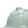 Capacete de Segurança 800 Branco Aba Frontal com Carneira Simples LEDAN-2530 - Imagem 2