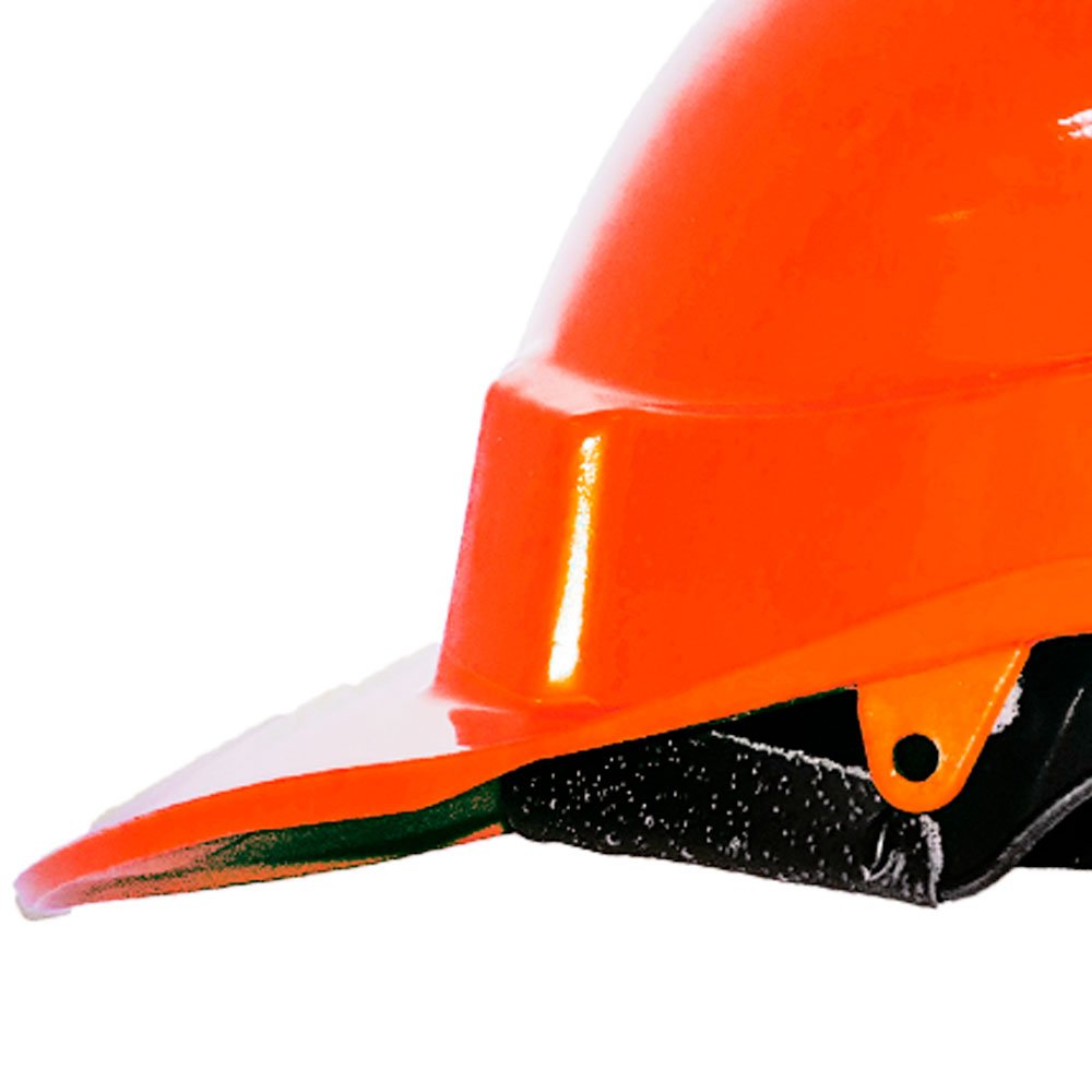 Capacete de Segurança Laranja Fluorescente com Carneira Sintética Genesis LIBUS-999176  - Imagem