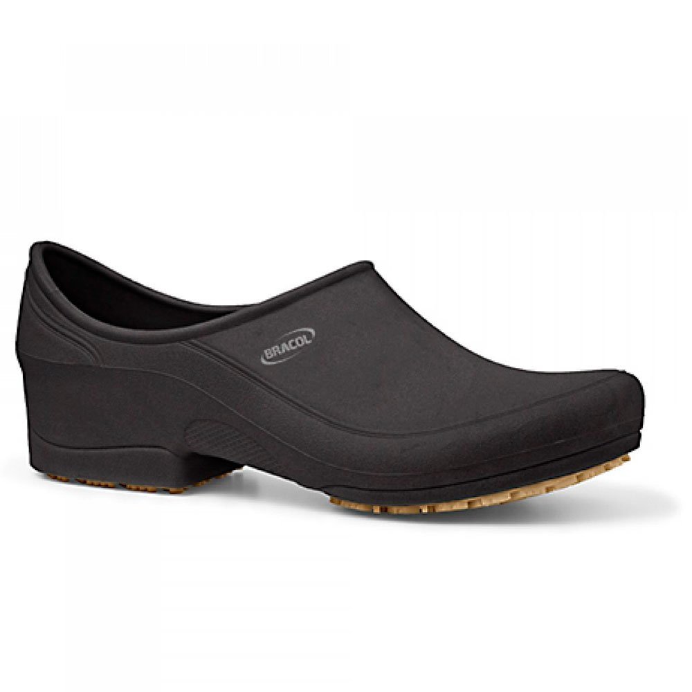 Sapato Flip Impermeável Preto com Solado de Borracha Nr 36-BRACOL-70BFSG600P-36
