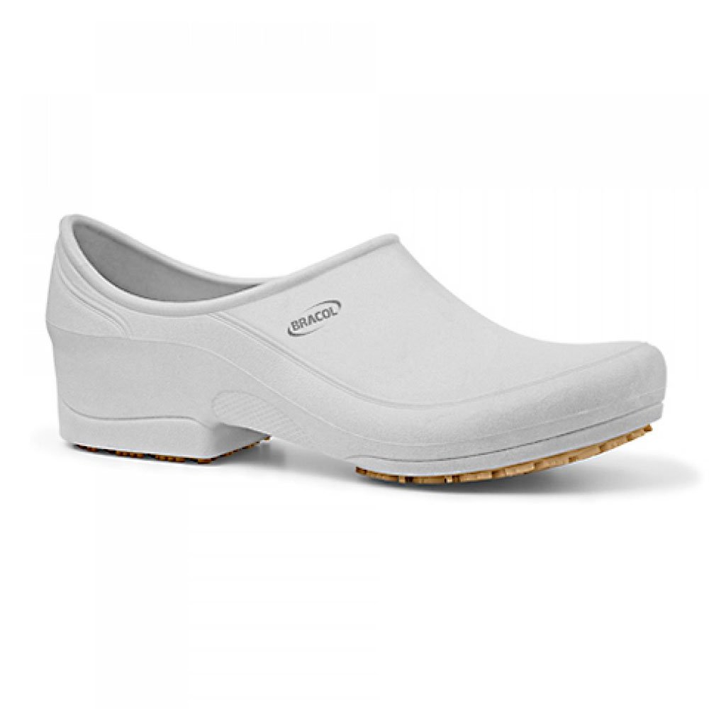 Sapato Flip Impermeável Branco com Solado de Borracha Nº 41-BRACOL-70BFSG600B-41