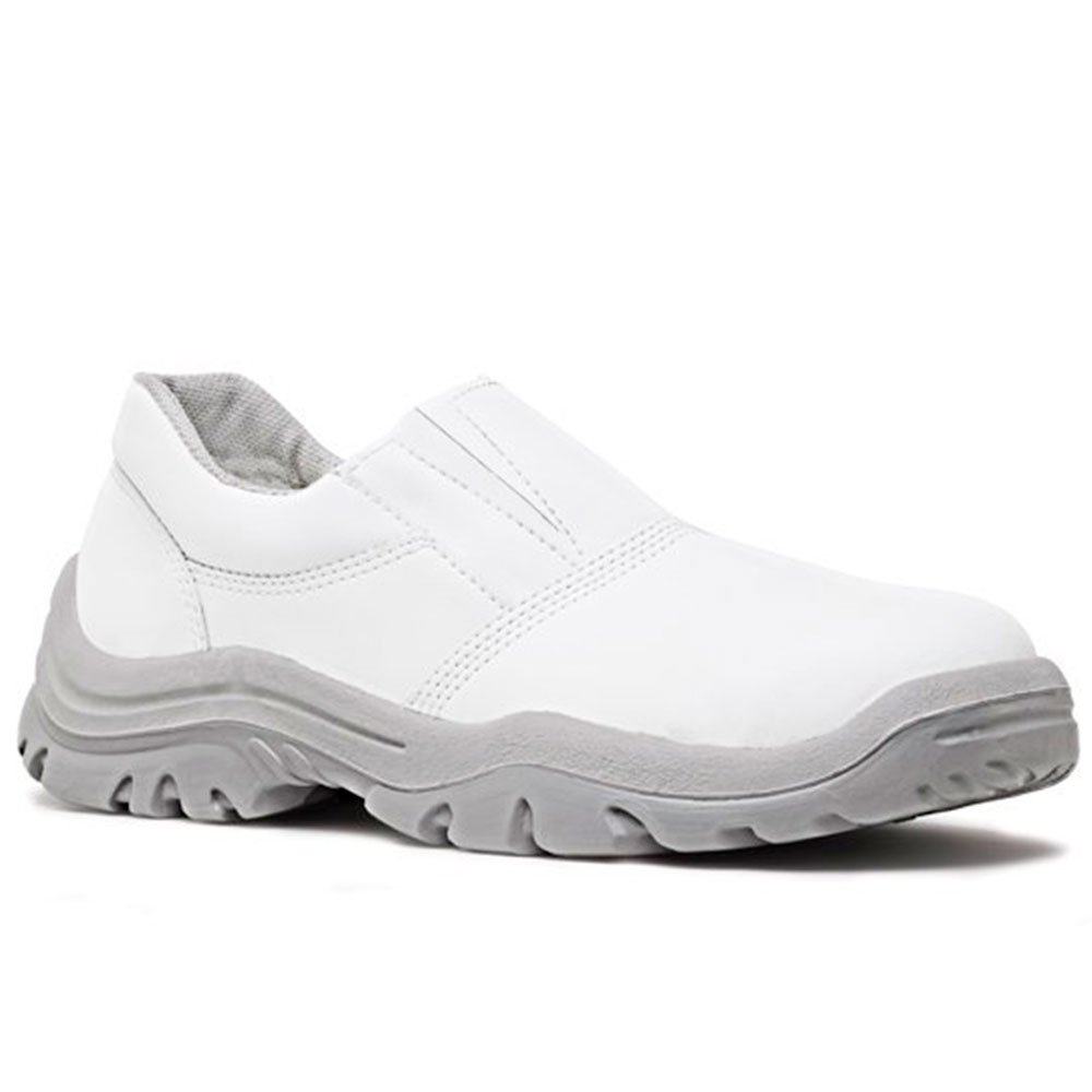 Sapato de Segurança Branco com Elástico Nr. 40 - Imagem zoom