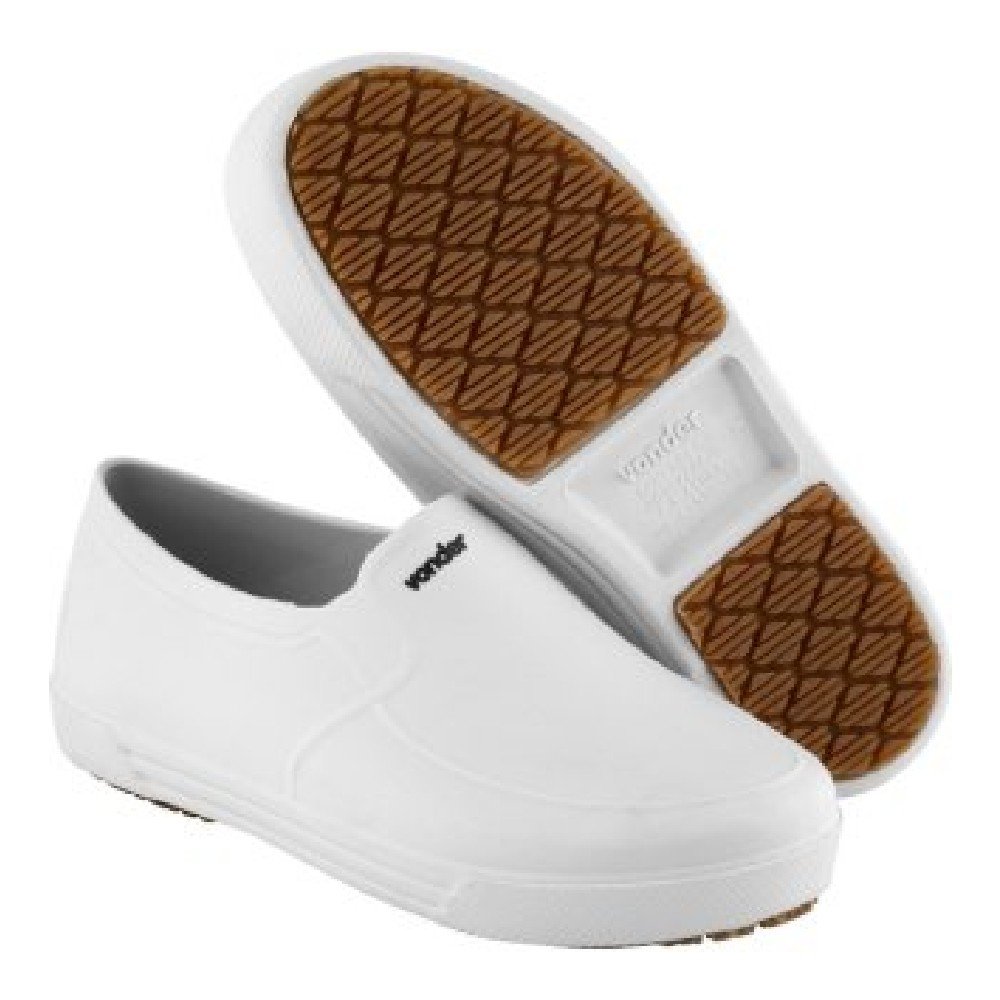 Sapato Ocupacional Classic Branco N°38 sem Salto  -VONDER-7007100038