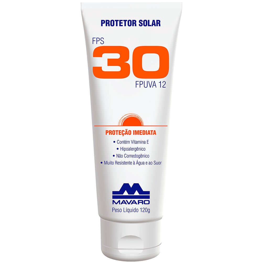 Protetor Solar FPS30 120g-MAVARO-A054