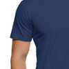 Camisa de Segurança Dry Fit UV 50 Manga Curta Azul Marinho Tamanho XGG - Imagem 3