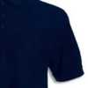 Camisa Polo Piquet Azul Marinho G - Imagem 3