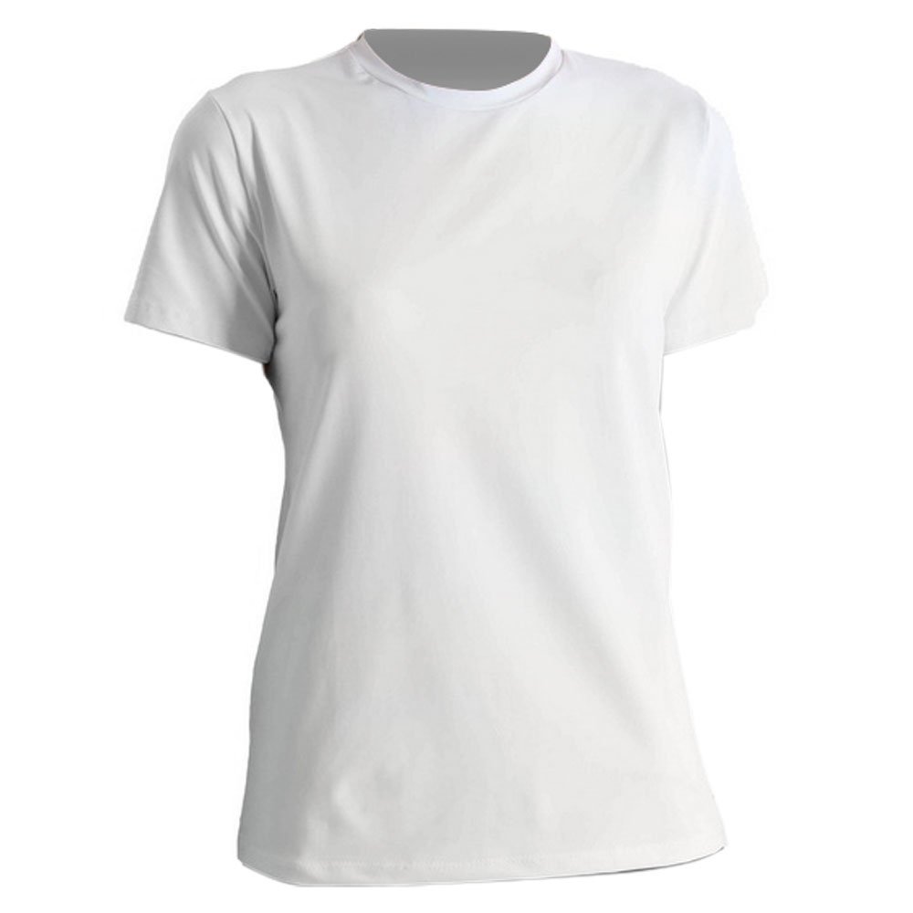 Camiseta Antiviral Feminina Manga Curta Branca Tamanho G  - Imagem zoom